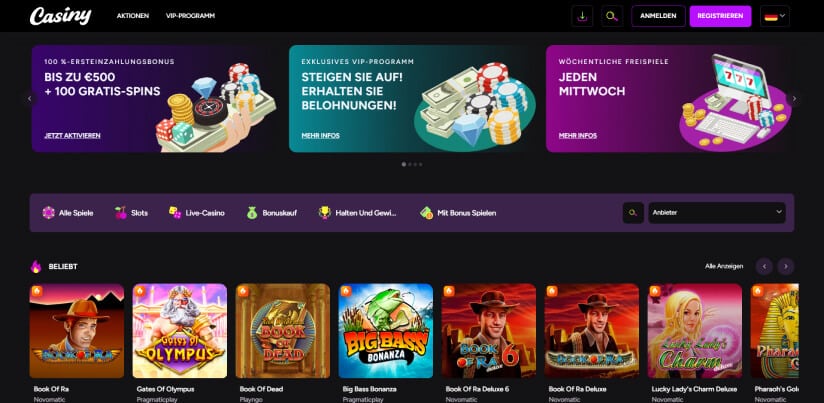 Experience Gaming Like Never Before with Casiny Casino App