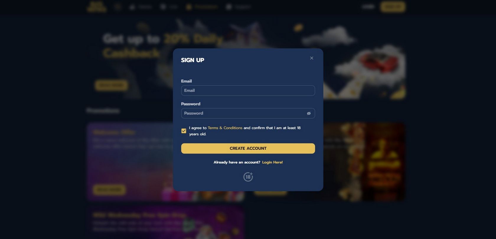 BigWins Casino site