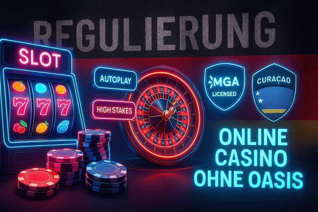 Die besten Casinos online ohne Oasis