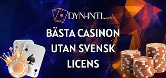 Casinon utan svensk licens En djupdykning i det alternativa spelandet