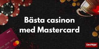 Mastercard Casinoer Sikker Betaling til Online Spil
